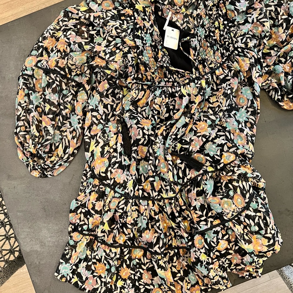 Free People Floral Crop Dress